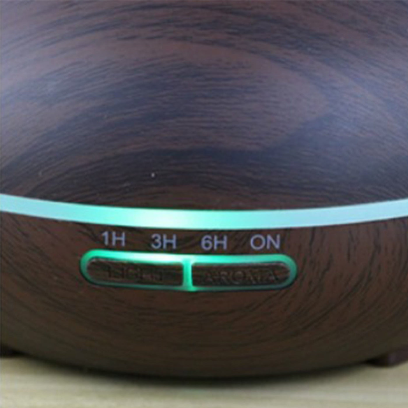 ILAYA Diffuseur d'huiles essentielles couleur bois noir à LED - Diffuseurs - Mobilier Deco