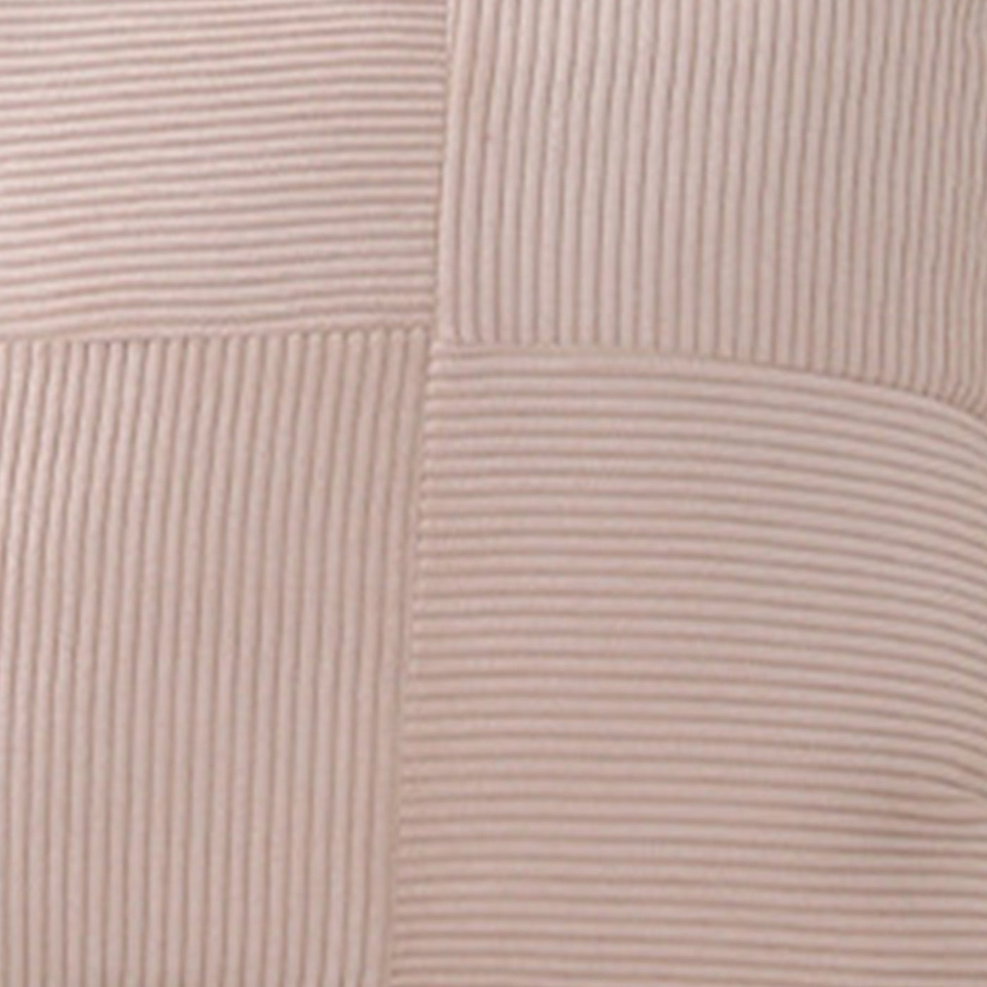 ISYS Coussin carré en tissu côtelé beige 45x45 cm - Coussins - Mobilier Deco