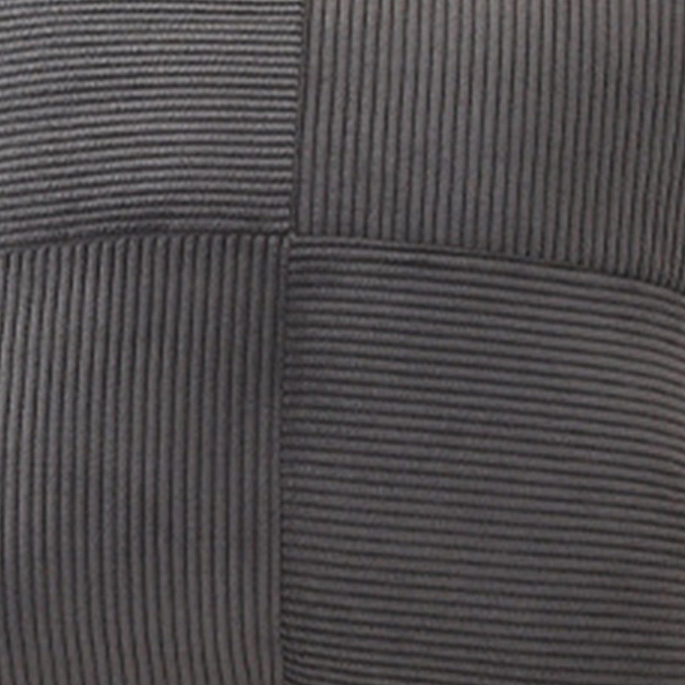 ISYS Coussin carré en tissu côtelé gris 45x45 cm - Coussins - Mobilier Deco