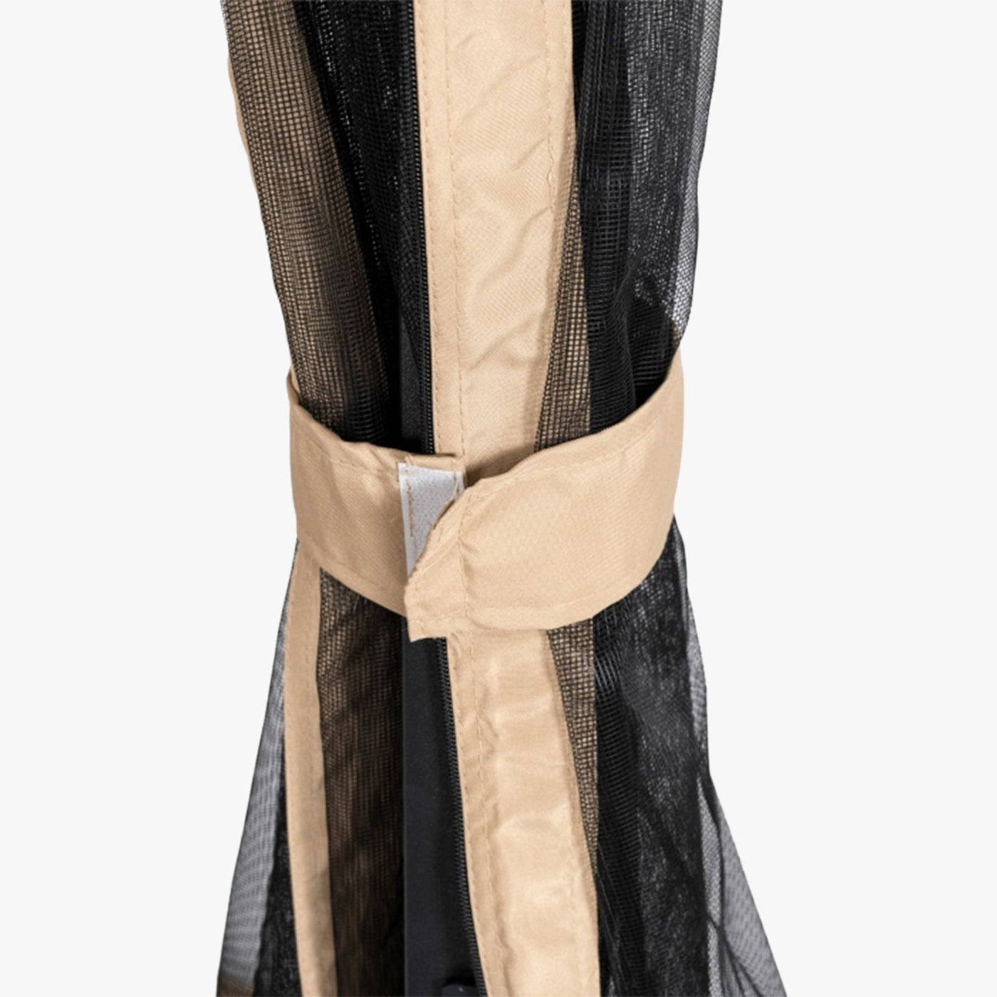 JAMES Balançoire de jardin beige et noir - Mobilier de jardin - Mobilier Deco