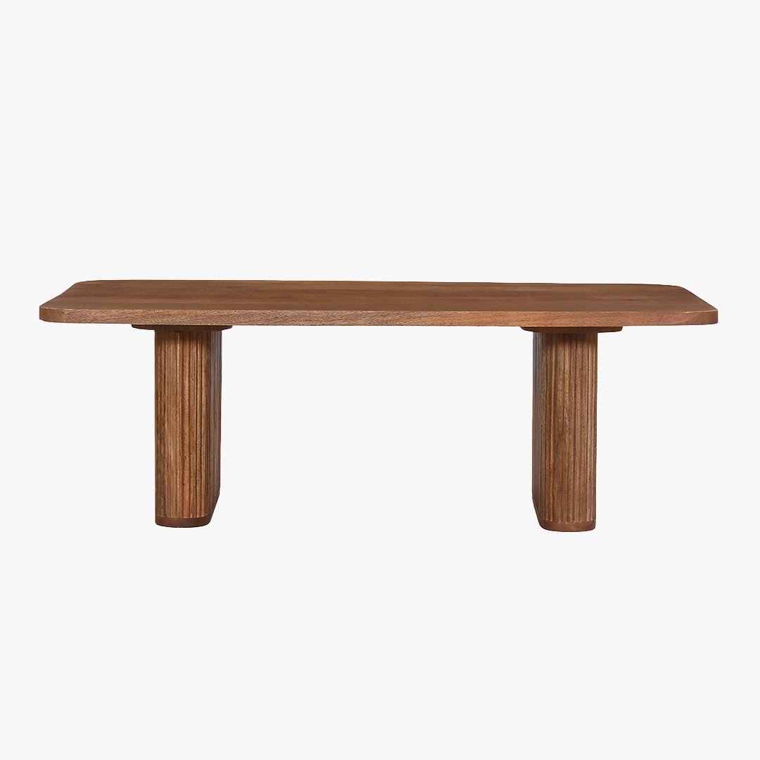 JEAN Table basse bois de manguier brun clair - Table basse - Mobilier Deco