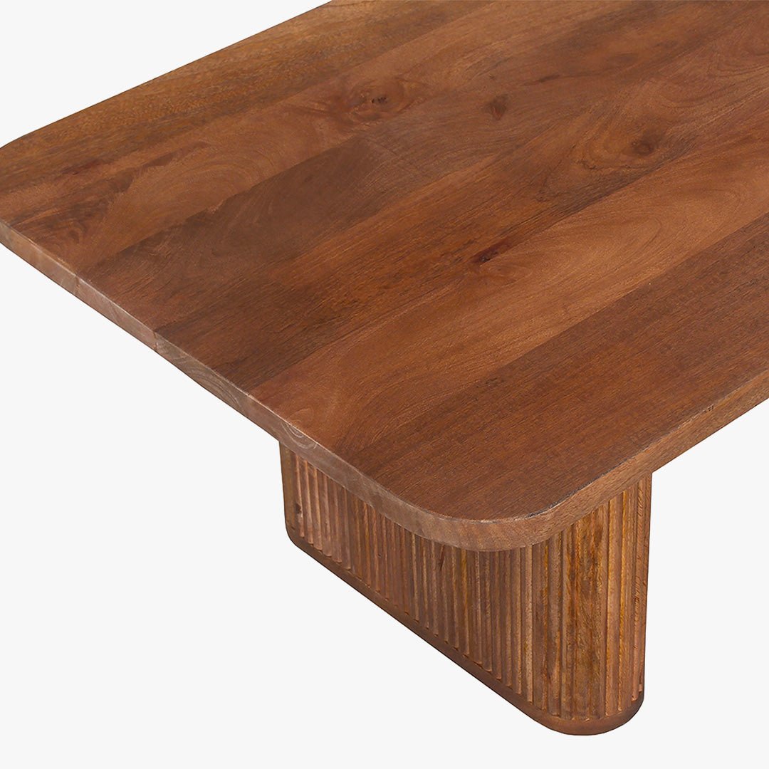 JEAN Table basse bois de manguier brun clair - Table basse - Mobilier Deco