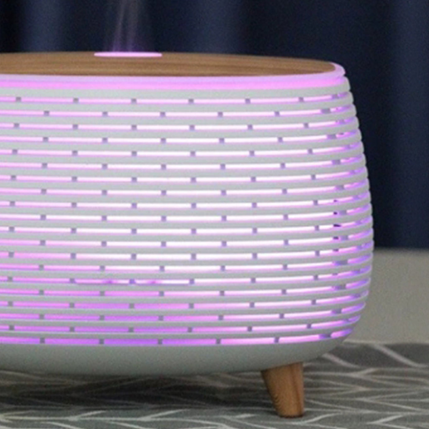 KALI Diffuseur d'huiles essentielles à LED blanc - Diffuseurs - Mobilier Deco