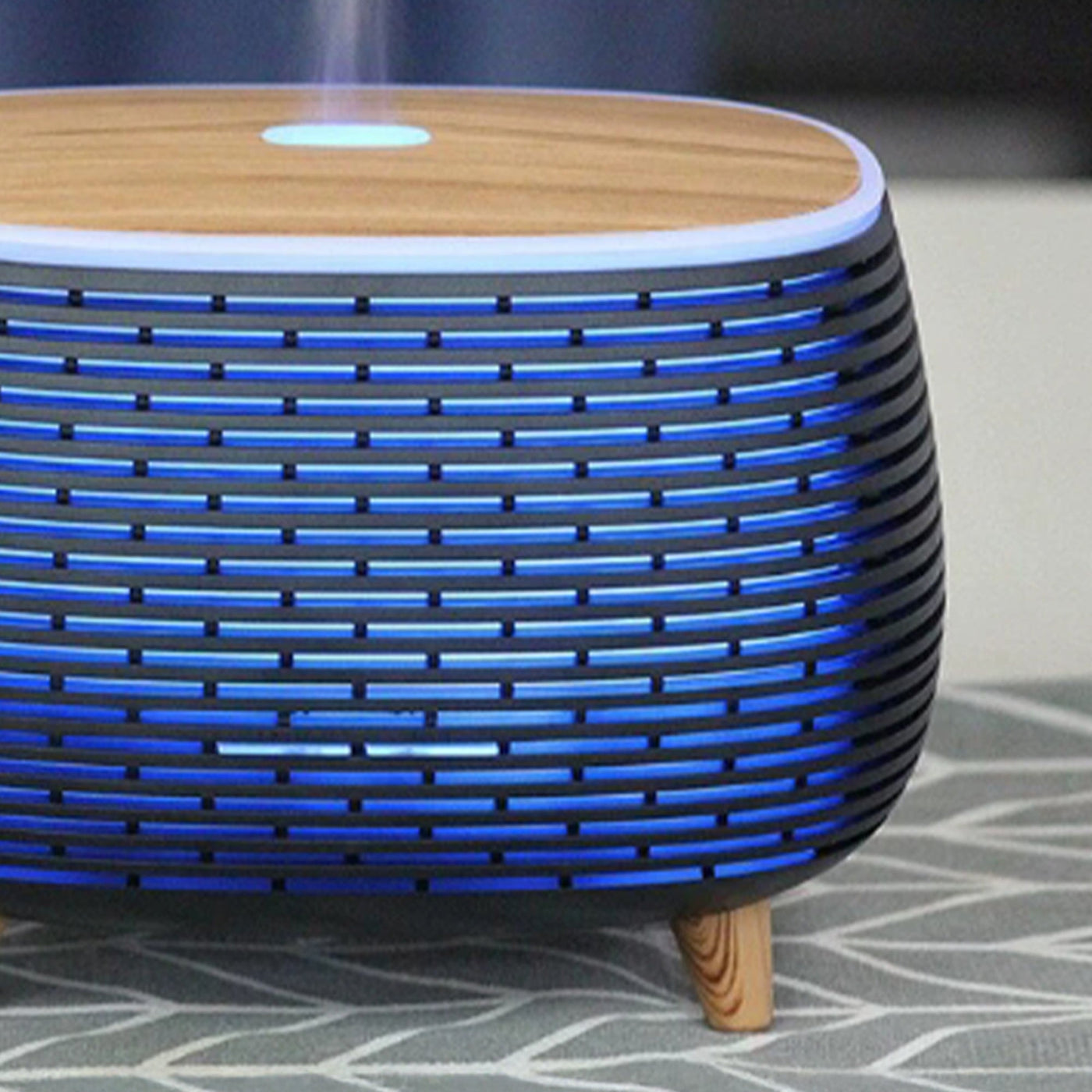 KALI Diffuseur d'huiles essentielles à LED noir - Diffuseurs - Mobilier Deco