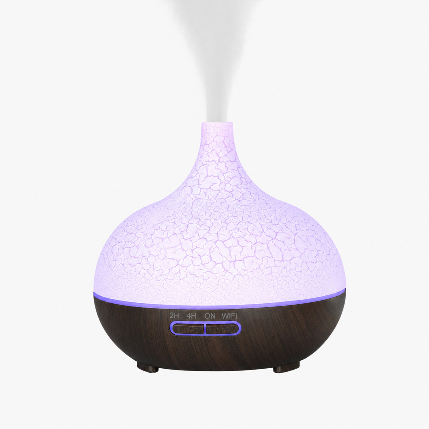 MAROS Diffuseur d'huiles essentielles à LED noir et blanc - Diffuseurs - Mobilier Deco