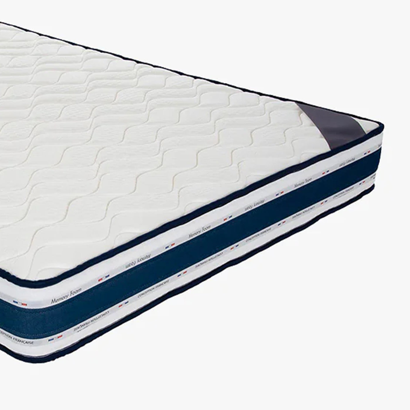 MATIAS Matelas mémoire de forme 160x200 cm épaisseur 22 cm - Matelas - Mobilier Deco