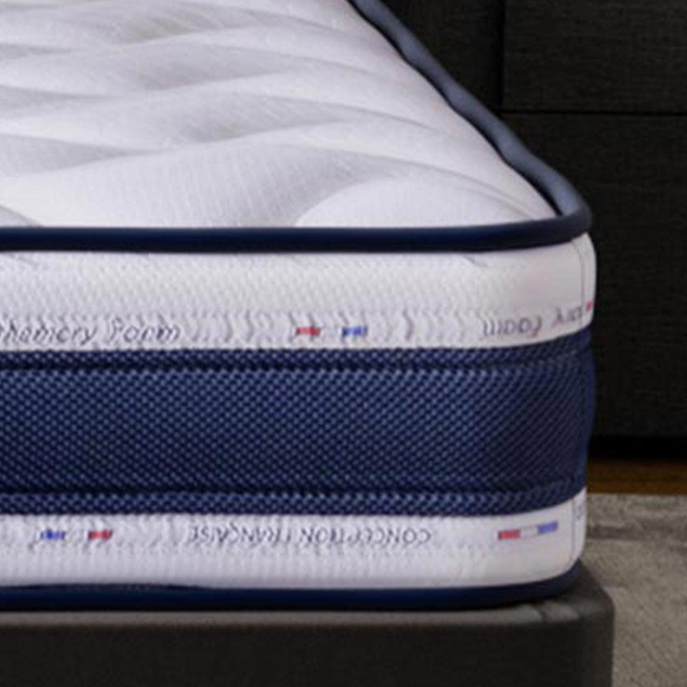 MATIAS Matelas mémoire de forme épaisseur 22 cm - 140x190 cm - Matelas - Mobilier Deco