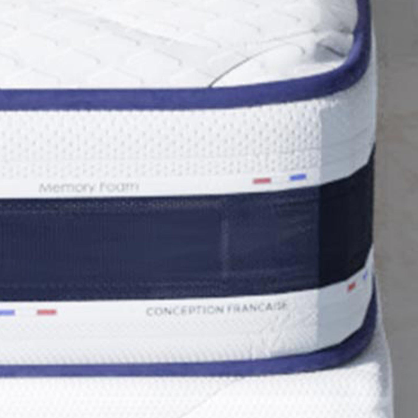 MATIAS Matelas mémoire de forme épaisseur 22 cm - 90x190 cm - Matelas - Mobilier Deco