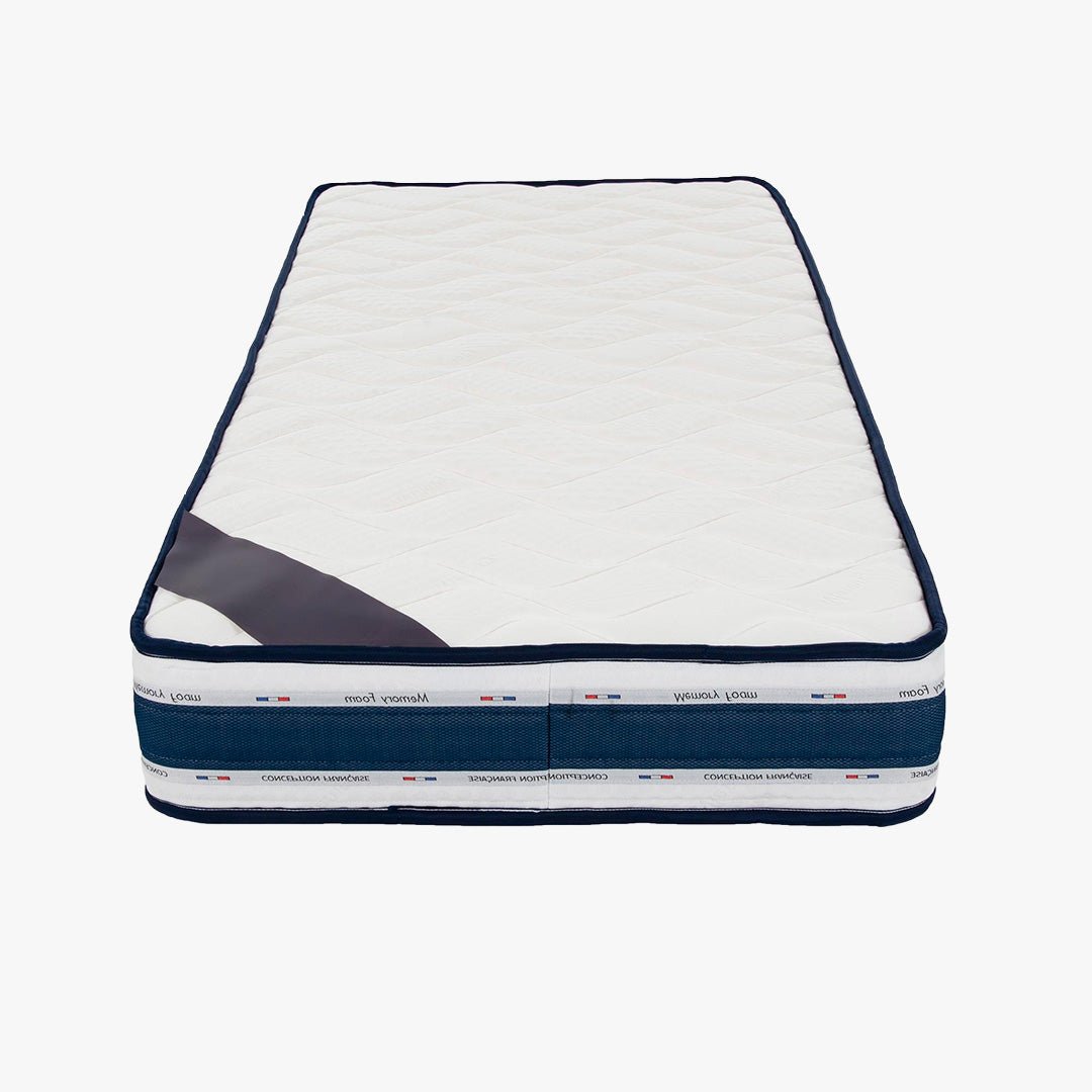 MATIAS Matelas mémoire de forme épaisseur 22 cm - 90x190 cm - Matelas - Mobilier Deco