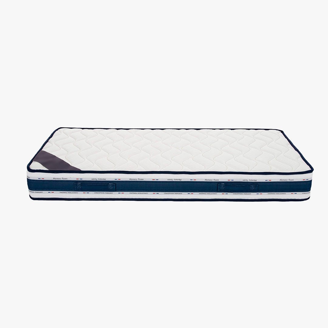 MATIAS Matelas mémoire de forme épaisseur 22 cm - 90x190 cm - Matelas - Mobilier Deco