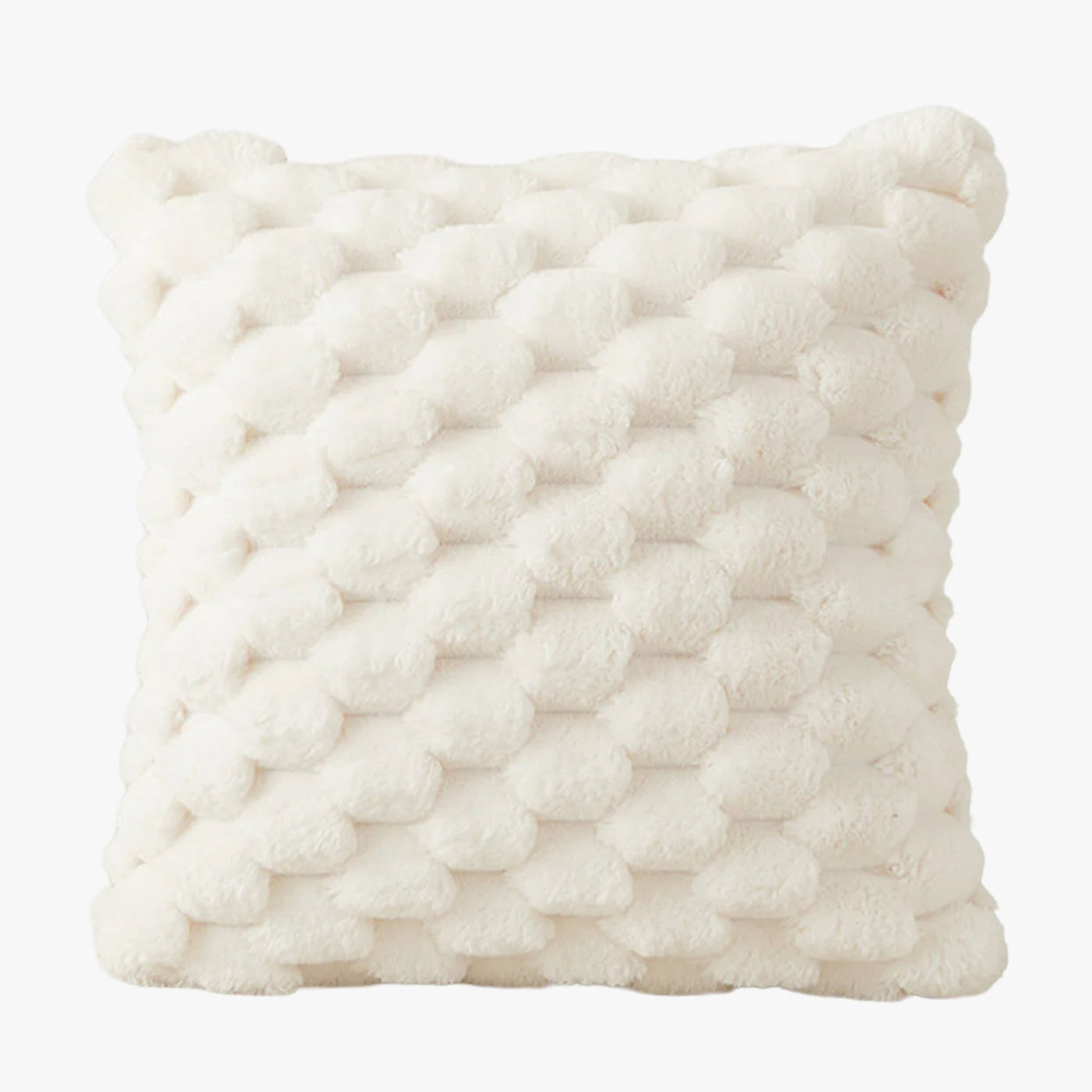 MEYS Coussin carré en tissu blanc 45x45 cm - Coussins - Mobilier Deco