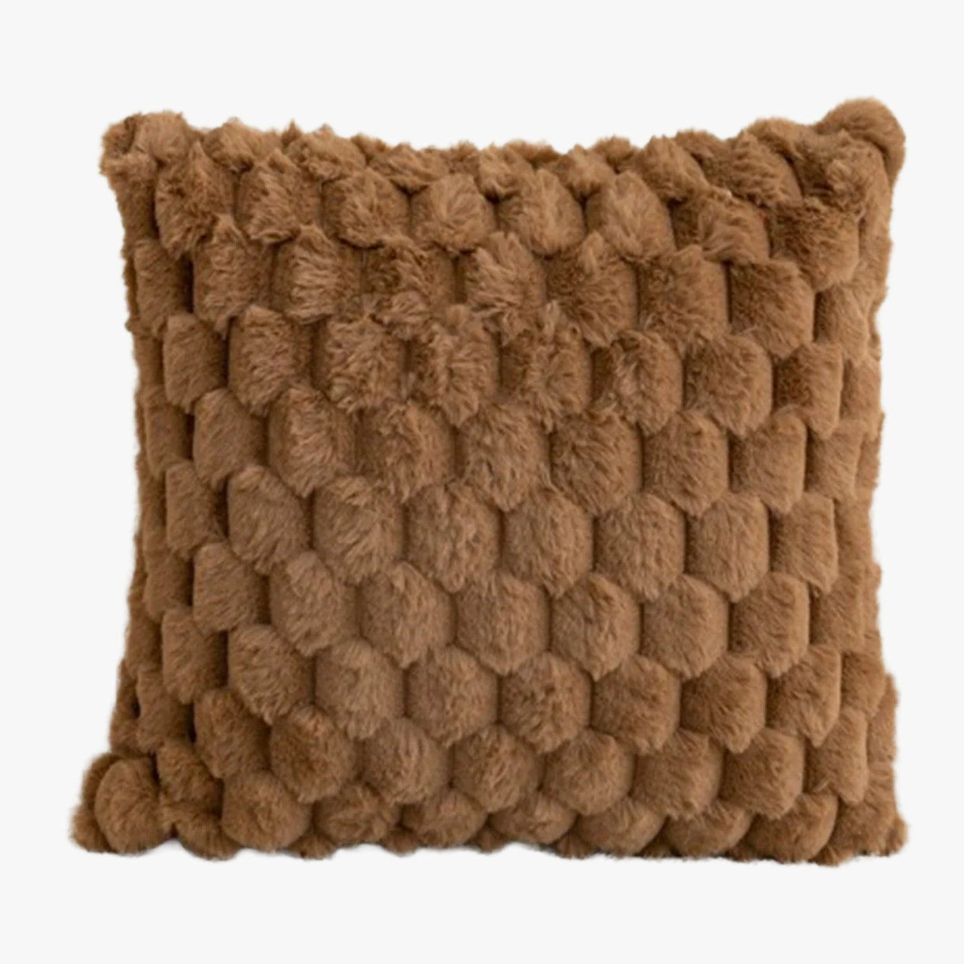 MEYS Coussin carré en tissu marron 45x45 cm - Coussins - Mobilier Deco