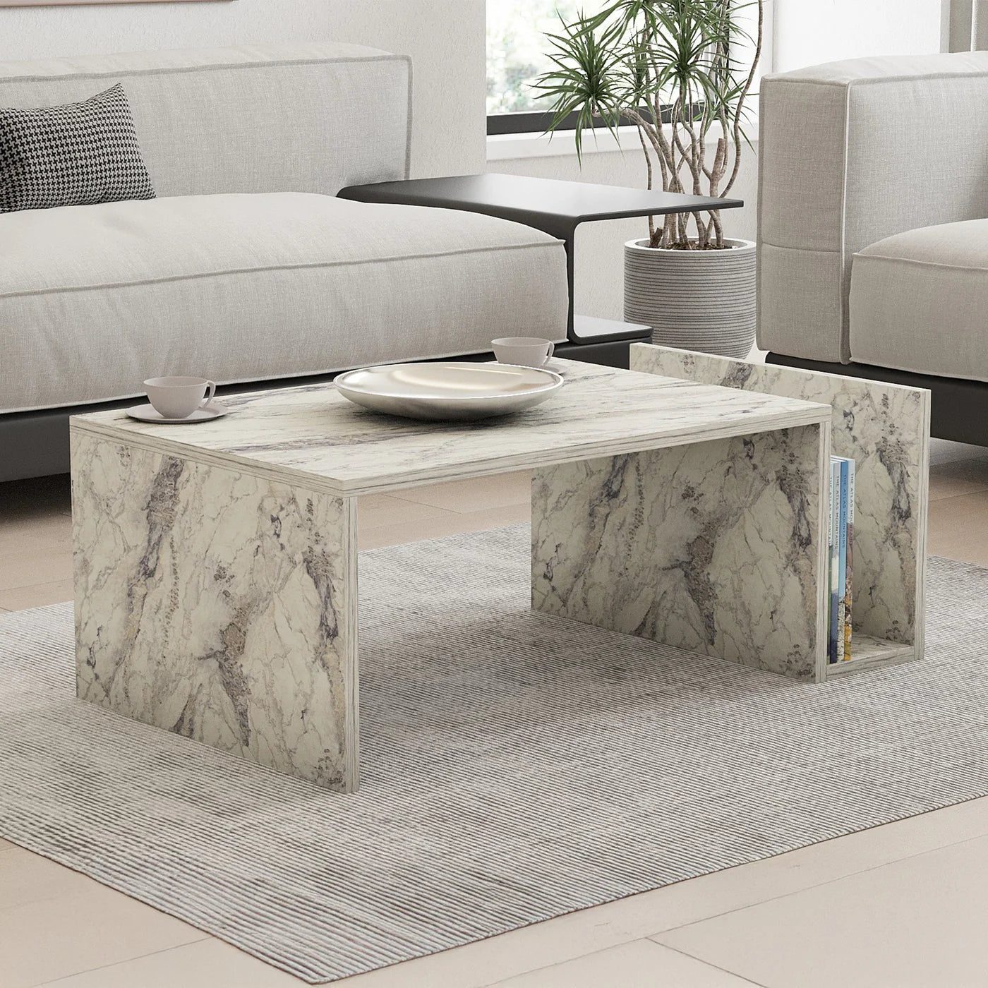 NOAH - Tables basses avec rangement intégré