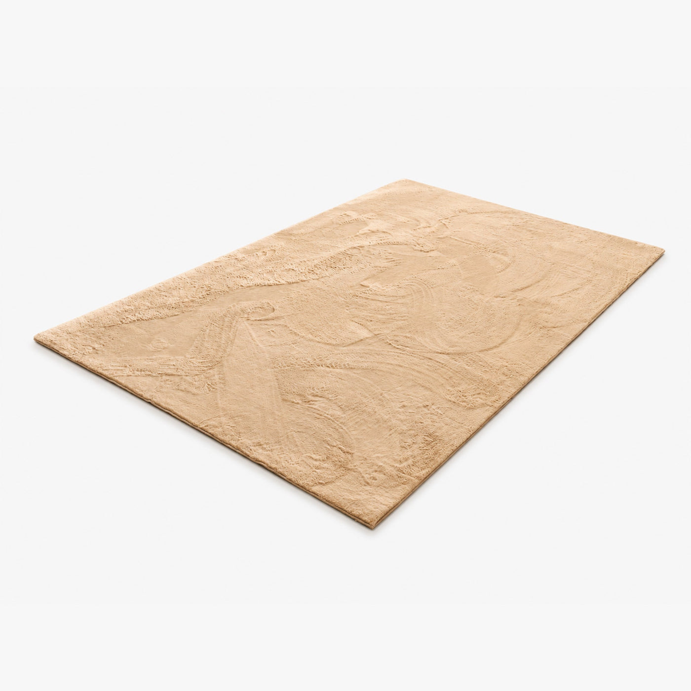 NUBE Tapis en tissu doux beige - 160x230 cm - Tapis - Mobilier Deco