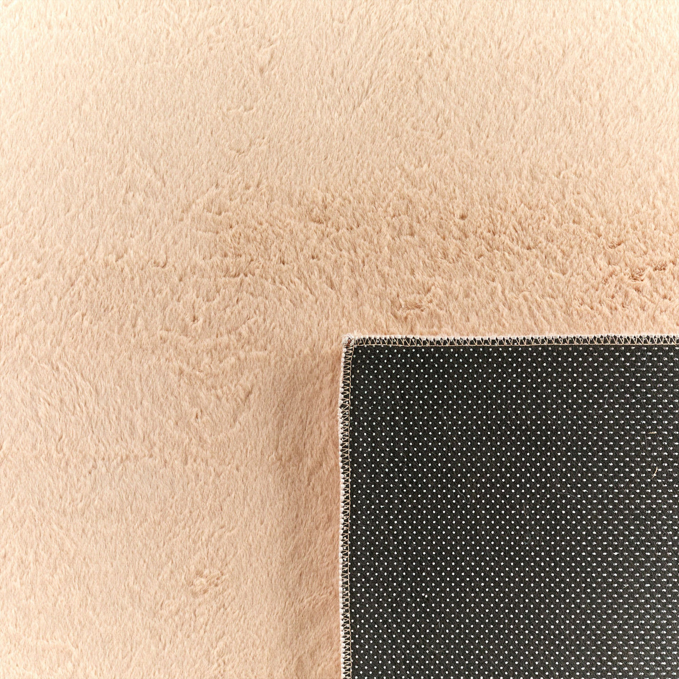 NUBE Tapis en tissu doux beige - 160x230 cm - Tapis - Mobilier Deco