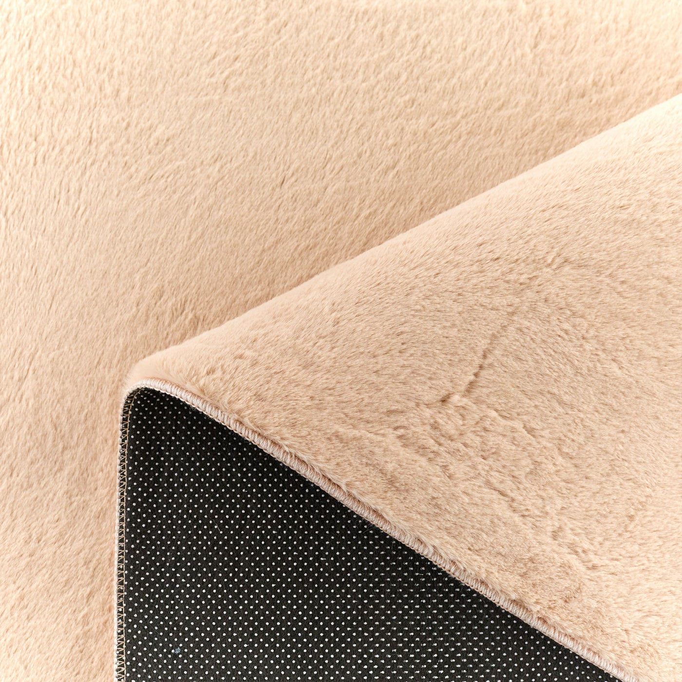 NUBE Tapis en tissu doux beige - 160x230 cm - Tapis - Mobilier Deco