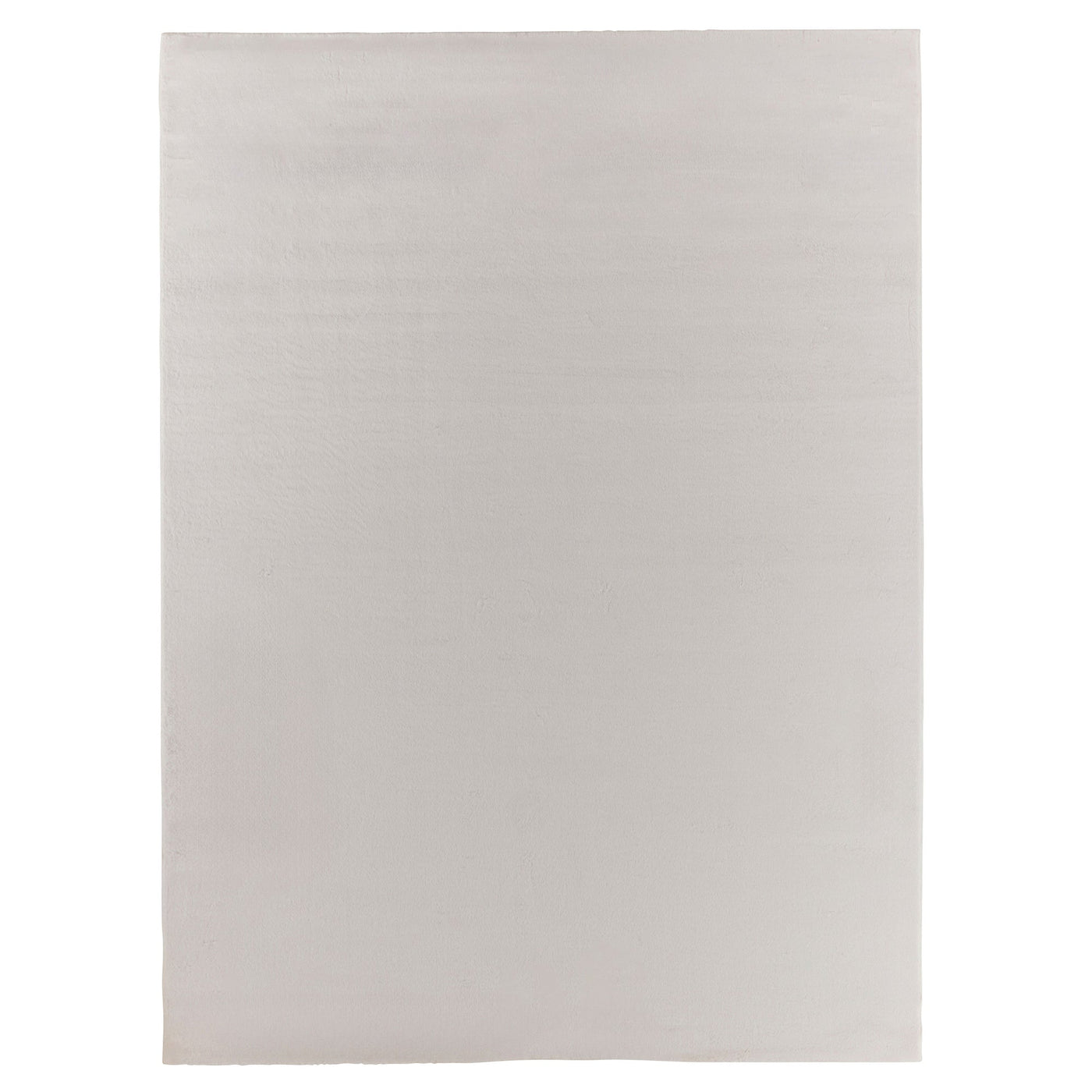 NUBE Tapis en tissu doux blanc écru - 160x230 cm - Tapis - Mobilier Deco
