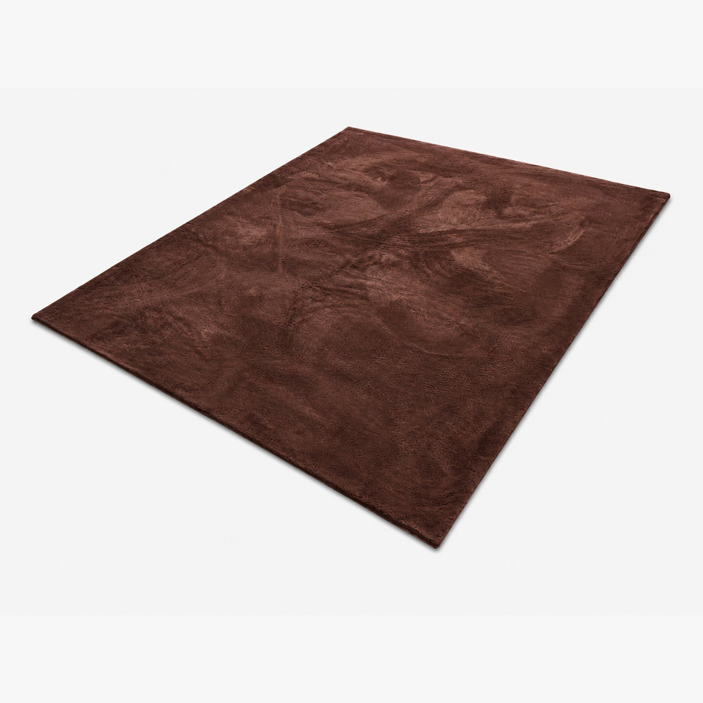 NUBE Tapis en tissu doux marron - 160x230 cm - Tapis - Mobilier Deco