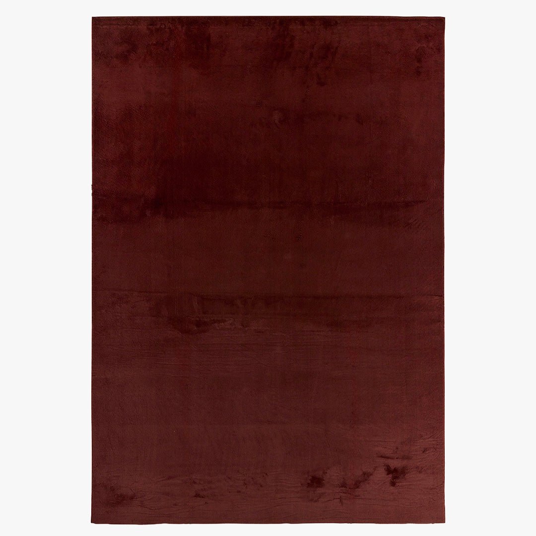 NUBE Tapis en tissu doux marron - 160x230 cm - Tapis - Mobilier Deco