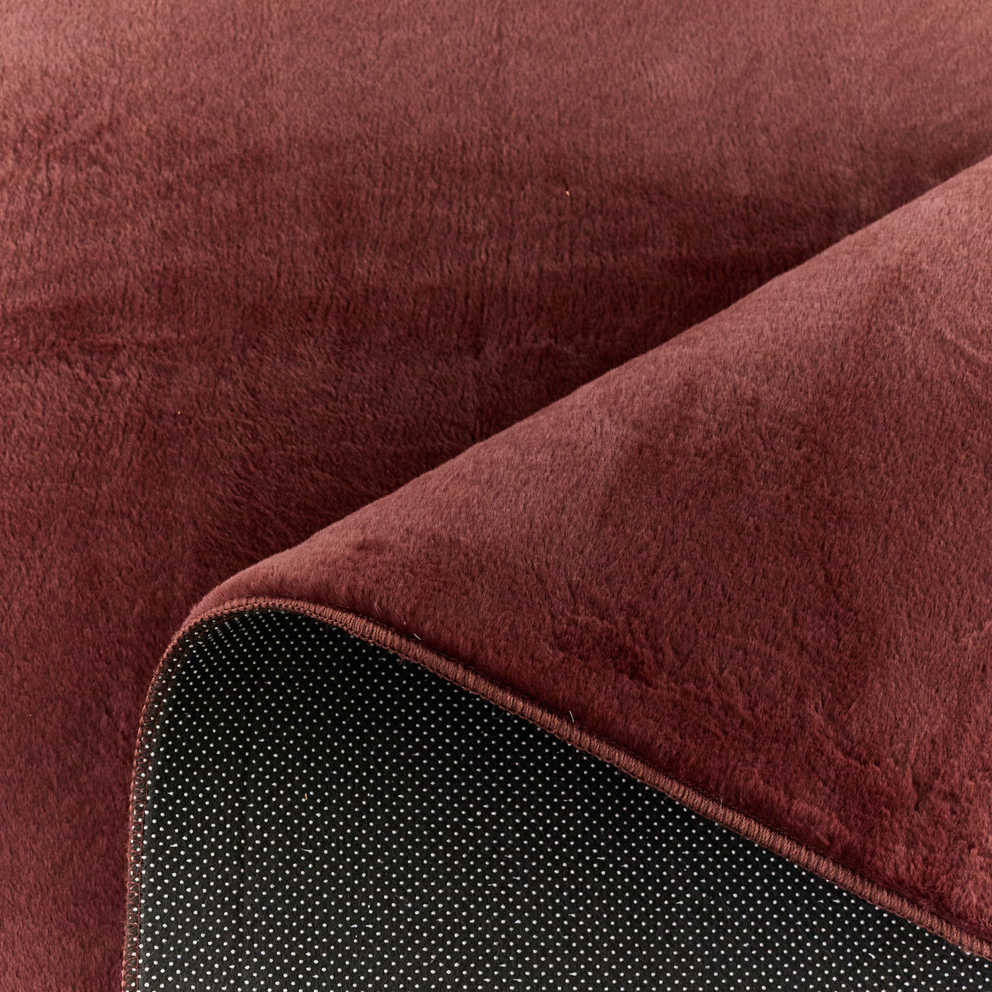 NUBE Tapis en tissu doux marron - 160x230 cm - Tapis - Mobilier Deco