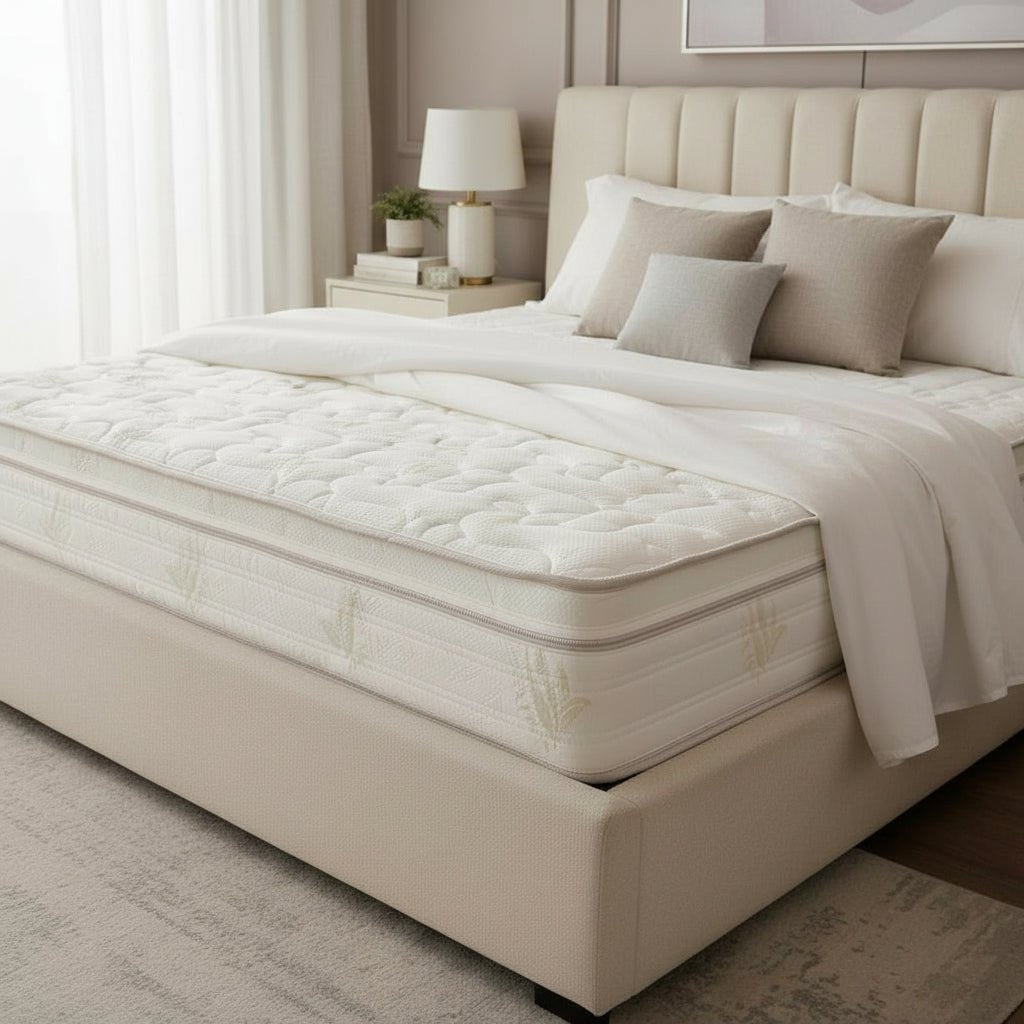 PEACE Matelas mémoire de forme 140 x 190 Hauteur 27 cm - Matelas - Mobilier Deco