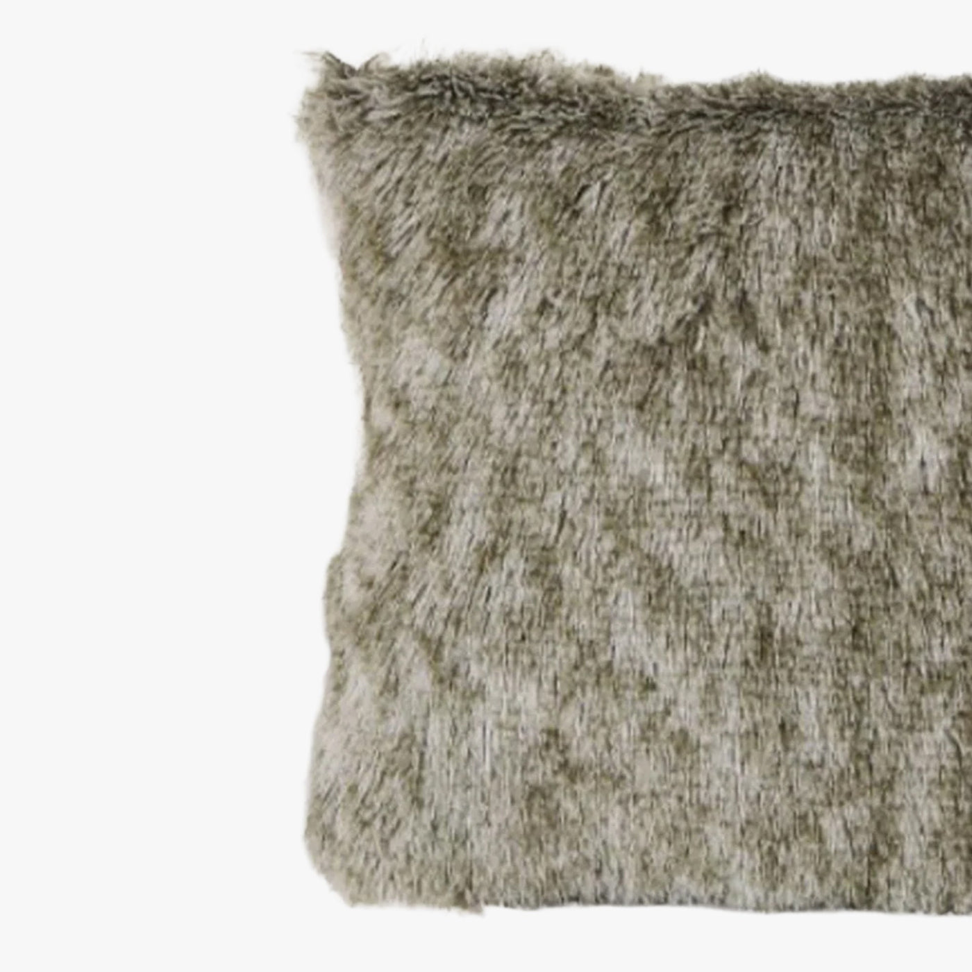 PERLA Coussin carré en tissu beige 42x42 cm - Coussins - Mobilier Deco