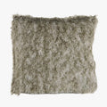 PERLA Coussin carré en tissu beige 42x42 cm