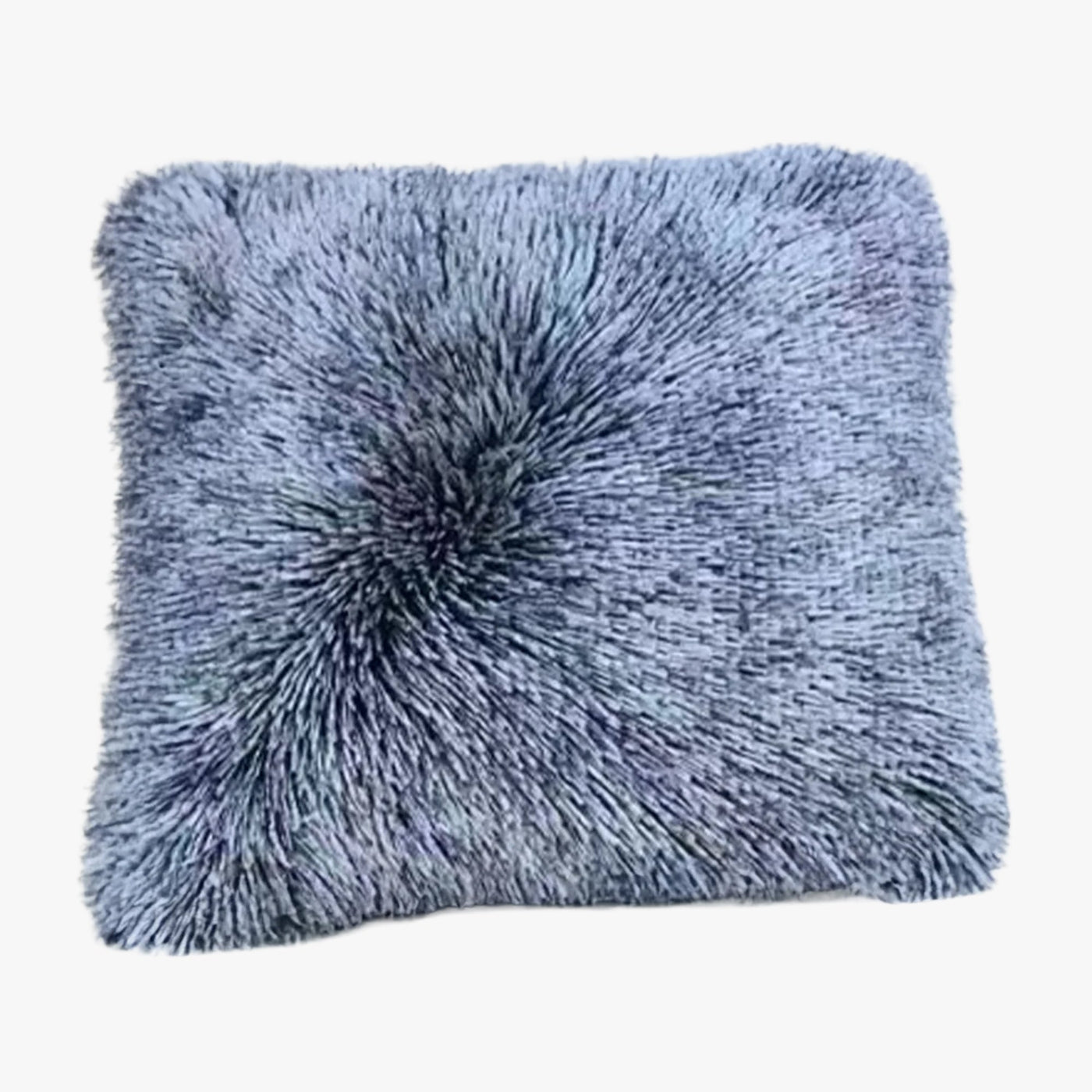 PERLA Coussin carré en tissu bleu 42x42 cm - Coussins - Mobilier Deco