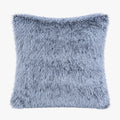 PERLA Coussin carré en tissu bleu 42x42 cm