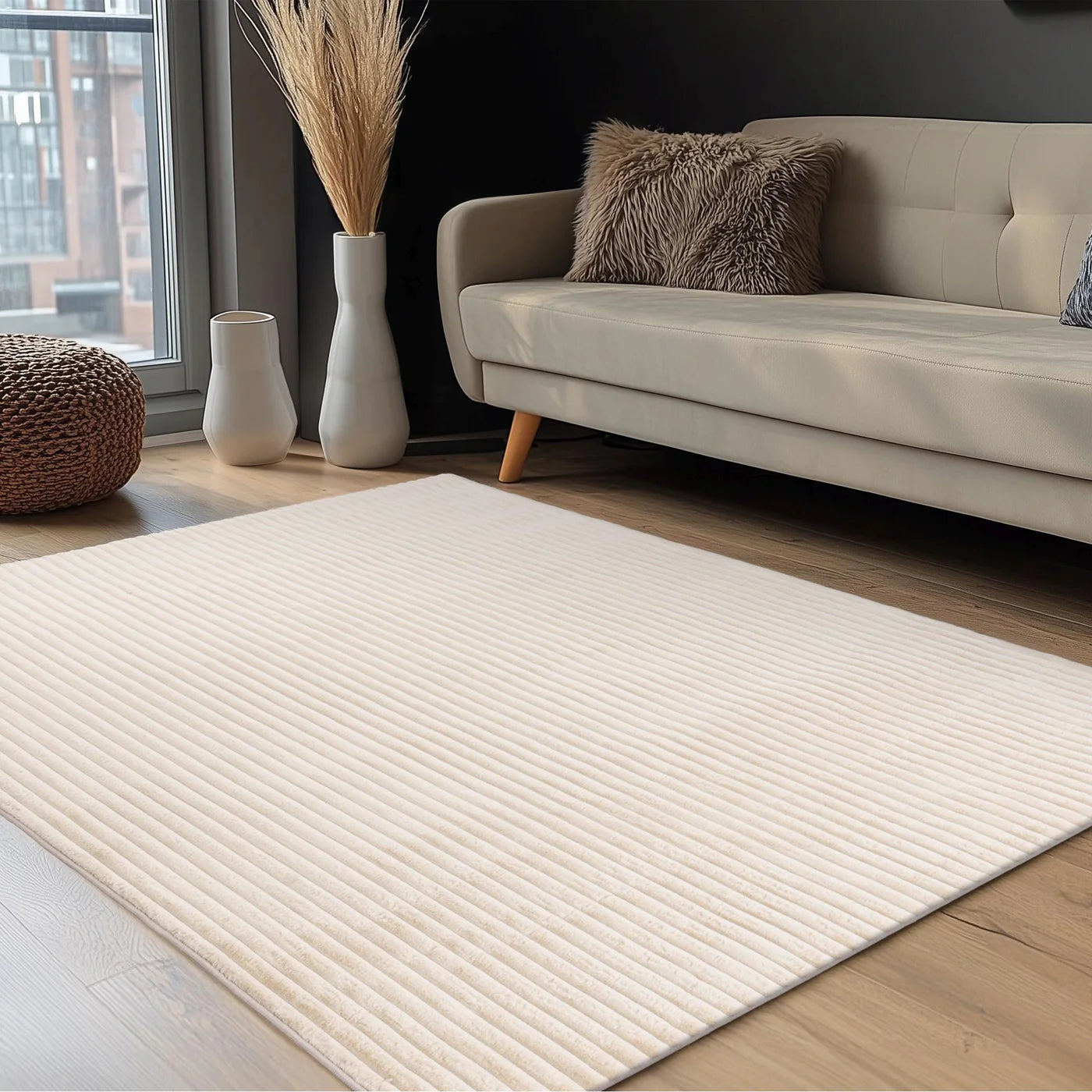 PLUSH - Tapis en velours côtelé 160x230 cm