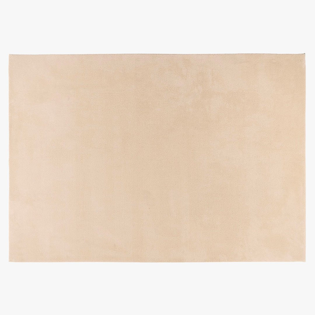 RELAX Tapis en tissu doux beige - 160x220 cm - Tapis - Mobilier Deco