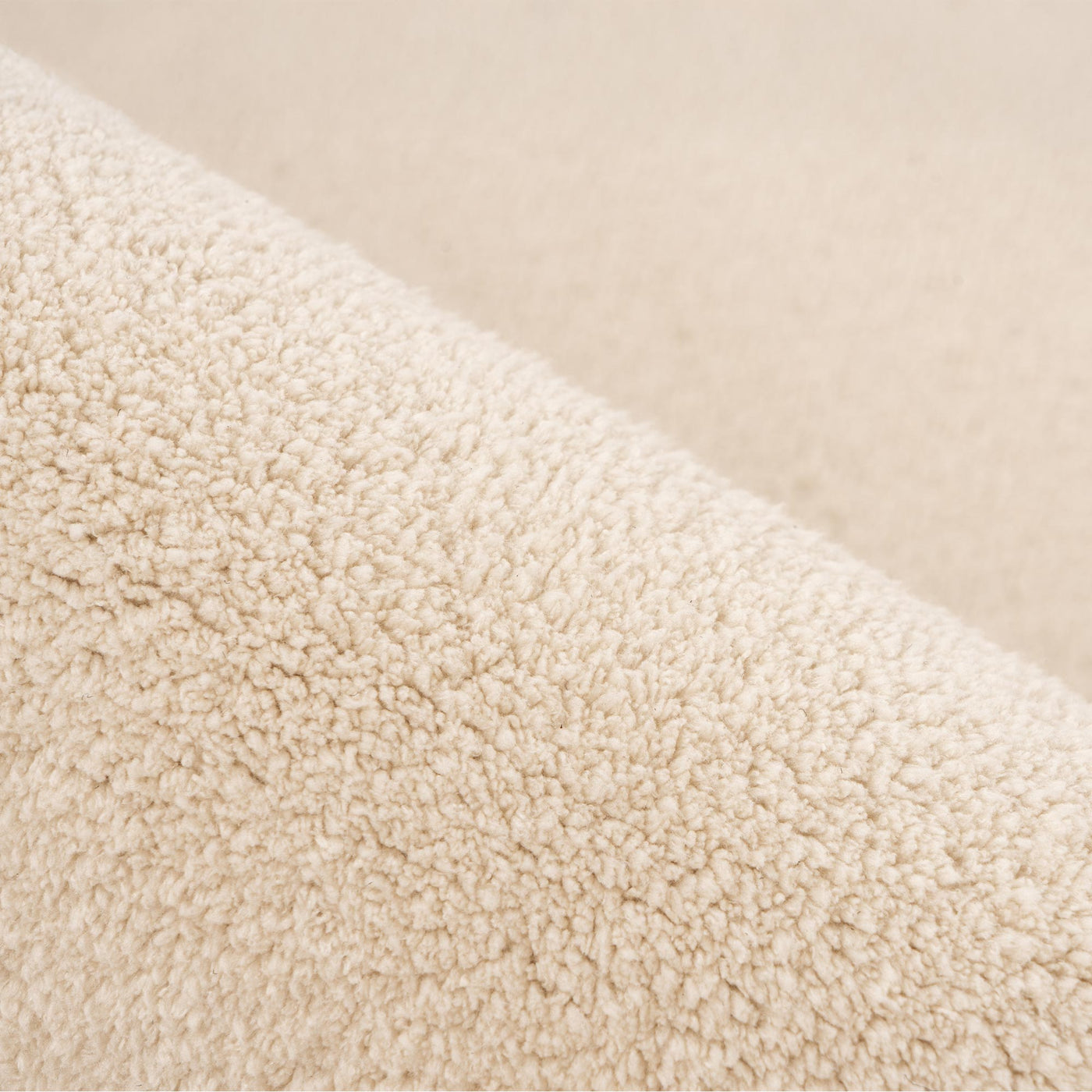 RELAX Tapis en tissu doux beige - 80x140 cm - Tapis - Mobilier Deco