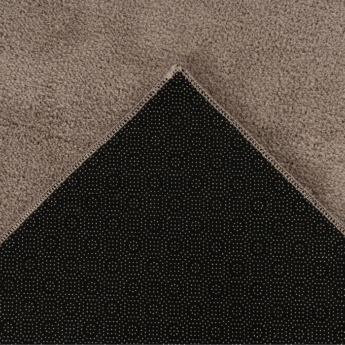 RELAX Tapis en tissu doux taupe - 160x220 cm