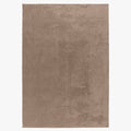 RELAX Tapis en tissu doux taupe - 80x140 cm