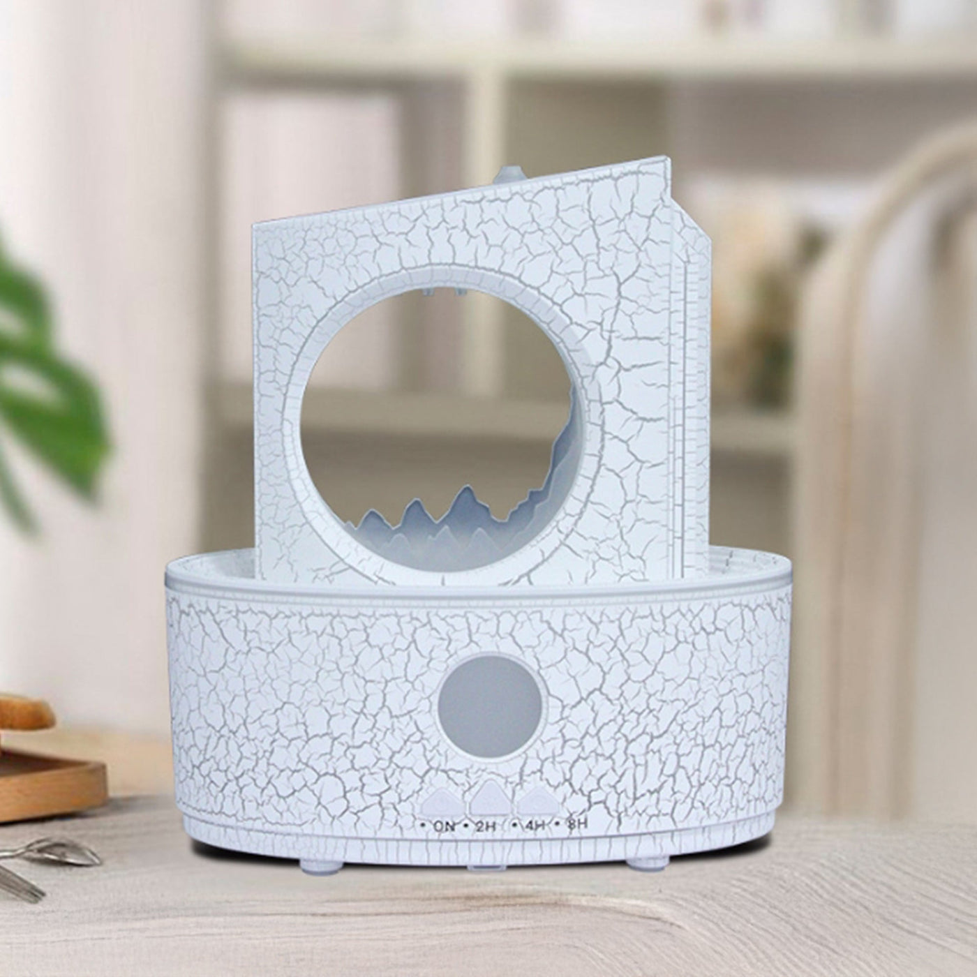 SHIVA Diffuseur d'huiles essentielles à LED blanc - Diffuseurs - Mobilier Deco