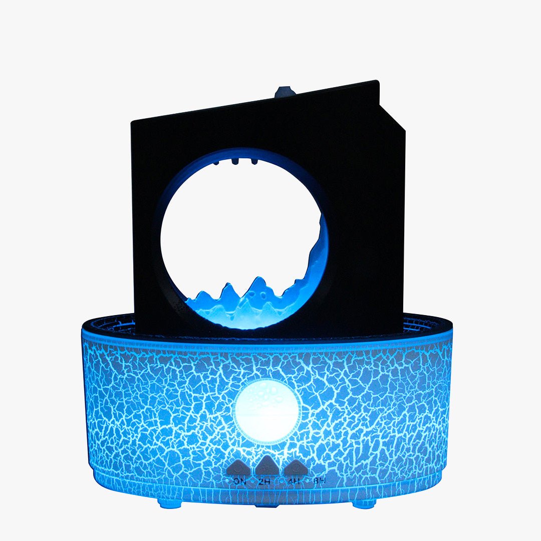 SHIVA Diffuseur d'huiles essentielles à LED noir - Diffuseurs - Mobilier Deco