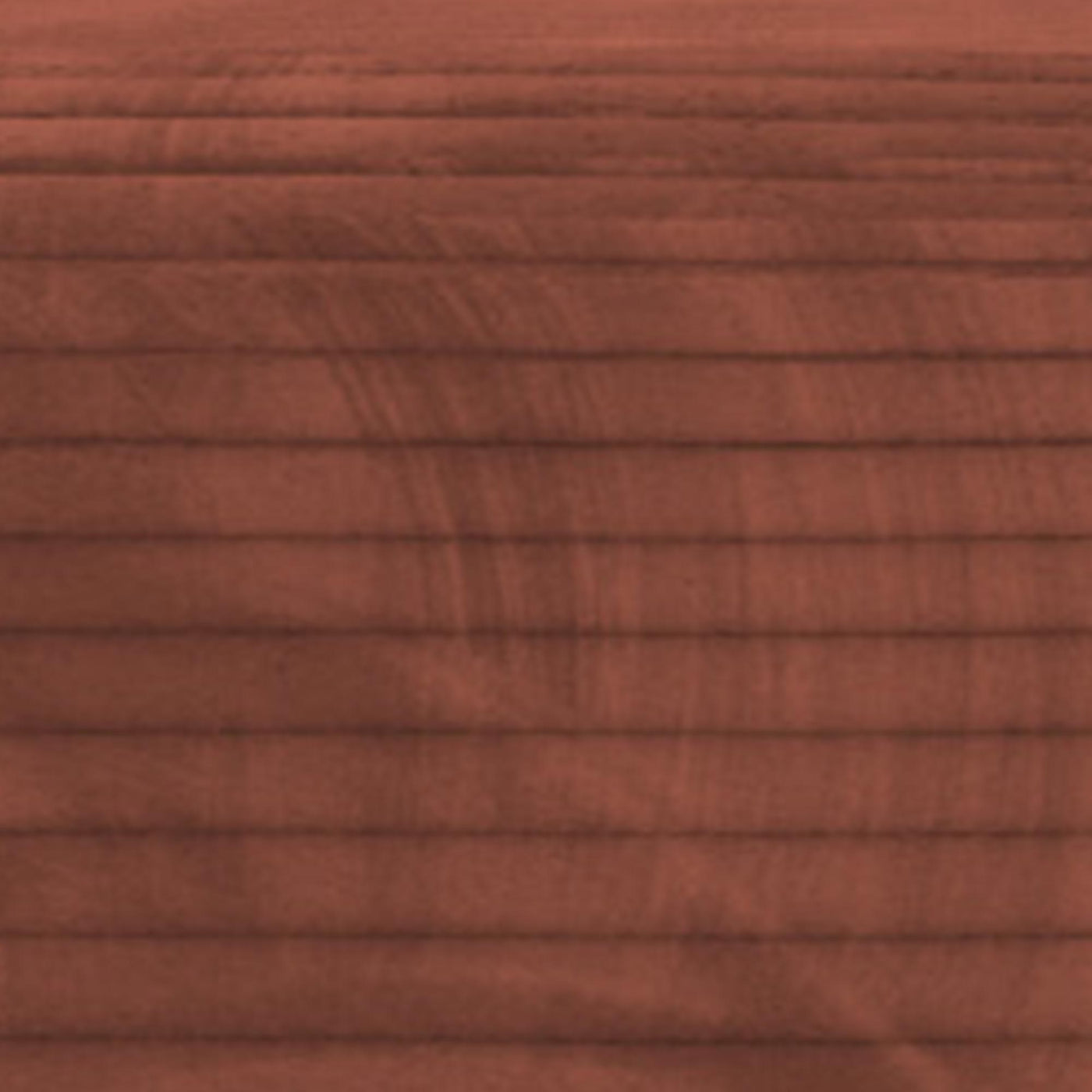 SOFIA Canapé d'angle en velours gros côtelé terracotta - Angle droit - Canapés d'angle - Mobilier Deco