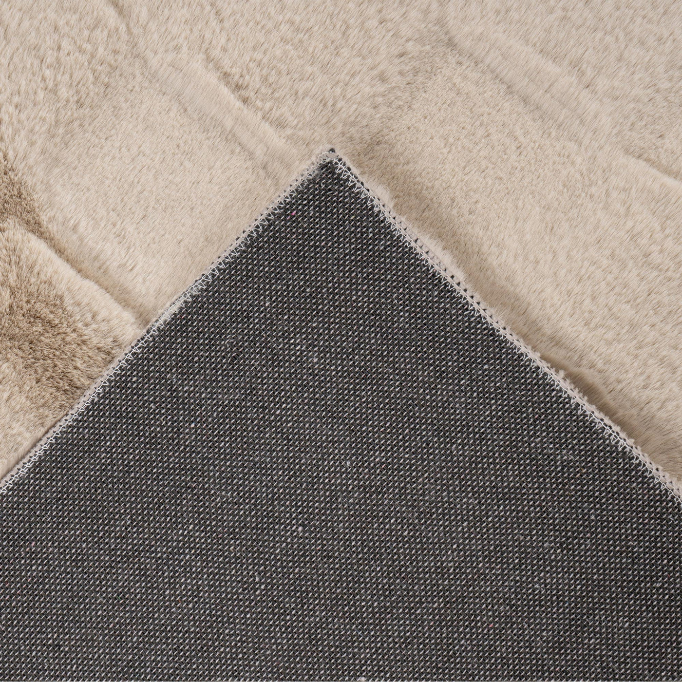 SOUL Tapis tissu doux à motif en relief beige - 160x230 cm - Tapis - Mobilier Deco