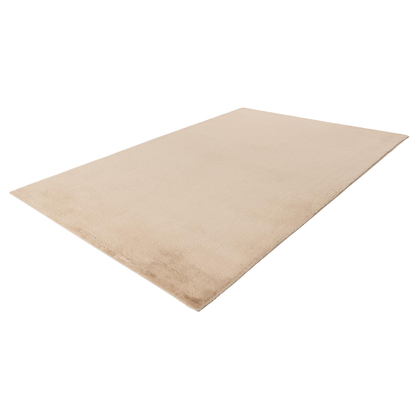 SPIRIT Tapis en tissu doux beige - 160x230 cm - Tapis - Mobilier Deco