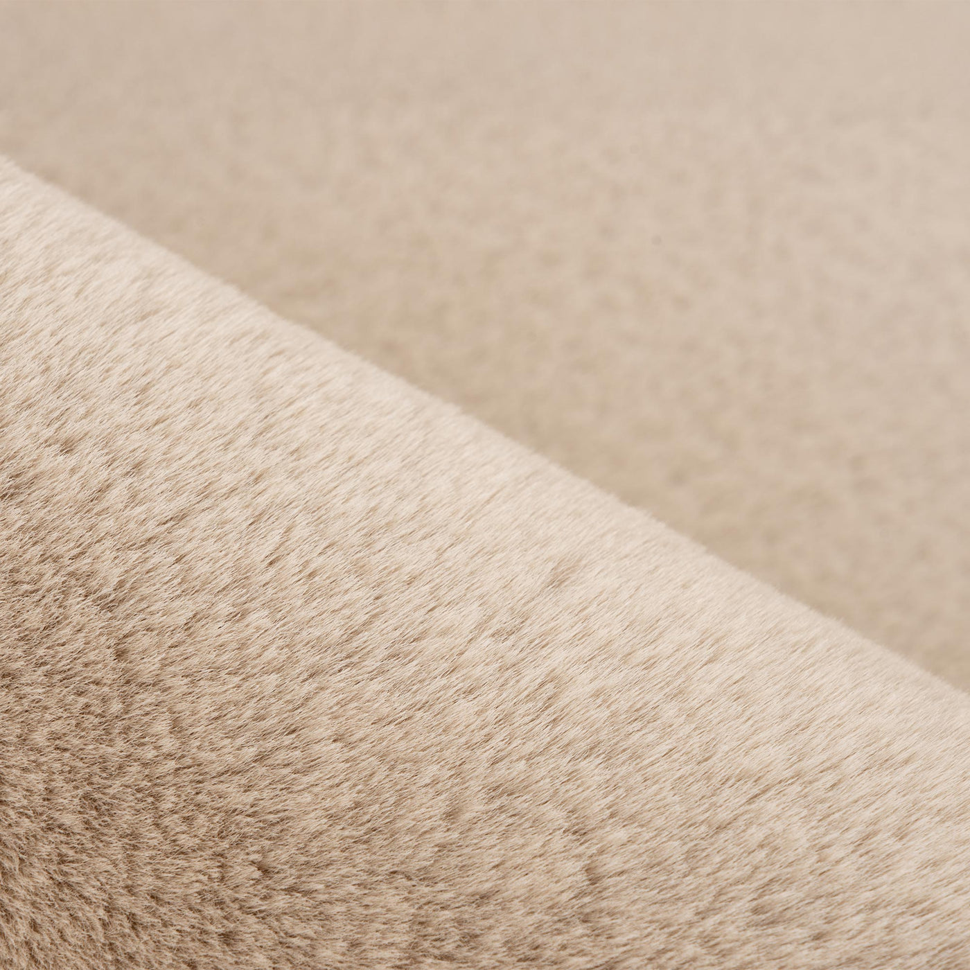 SPIRIT Tapis en tissu doux beige - 160x230 cm - Tapis - Mobilier Deco