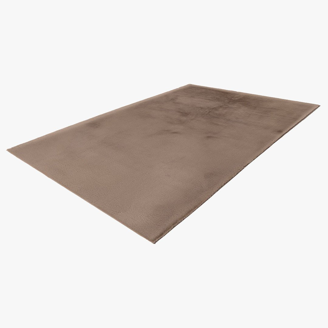 SPIRIT Tapis en tissu doux taupe - 160x230 cm - Tapis - Mobilier Deco