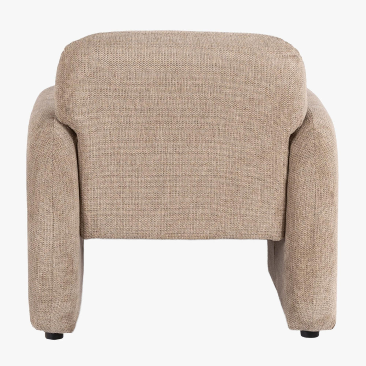 TOGO Fauteuil en tissu beige foncé - Fauteuils - Mobilier Deco