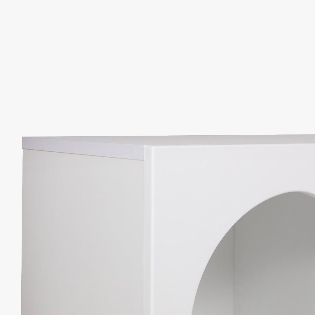VERA Console avec 6 niches blanc 120 cm - Consoles - Mobilier Deco